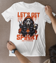Let's Get Spooky and Caffeinated  Unisex Short Sleeve Shirt, Halloween A... - $464.61 MXN+ Let's Get Spooky and Caffeinated  Unisex Short Sleeve Shirt, Halloween A... - $464.61 MXN+