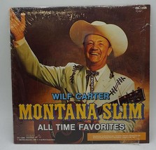 Wilf Carter Montana Slim All Time Favorites Disco de Vinilo LP Dvl 1-0584 - £31.39 GBP