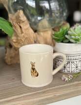 Stoneware Embossed Hare Mug - $481.28 MXN
