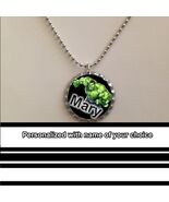 The Incredible Hulk personalized necklace with name of your choice great... - $7.99