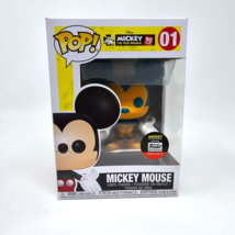 Funko Pop Disney 90 Years Mickey Mouse #01 Teal Orange Shop Exclusive Figure - £11.49 GBP