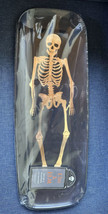 NWT 13th &amp; Elm Halloween Rectangular Black And Gold Skeleton Platters 3pc 17.5” - £15.02 GBP