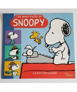 Vtg Snoopy Peanuts 2001 wall calendar The Many Faces of Snoopy - Hometown - $278.23 MXN