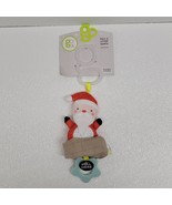 NWT Infant Clip Pull &amp; Jitter Santa Sensory Christmas Toy Go By Goldbug - $211.91 MXN