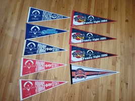 Syracuse Chiefs, SkyChiefs &amp; Mets Vintage Baseball Pennants (1991-2019) Lot of 9 - £29.83 GBP