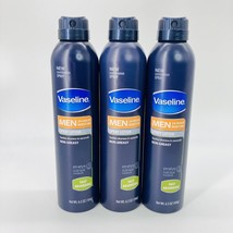 Lot of 3 Vaseline For Men Spray Lotion Moisture Fast Absorbing 6.5 oz each - £44.50 GBP