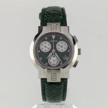 Croton Donna Quarzo Acciaio Inox Orologio Cronografo W/Diamante Accenti - $125.92