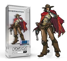 FiGPiN Overwatch Mccree (Cole Cassidy) Collectible Pin with Premium Display Case - £19.77 GBP