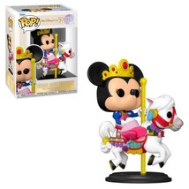 Walt Disney World 50th Minnie Mouse on Carrousel POP! Figure Toy #1251 FUNKO NIB - £10.06 GBP