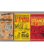 "Strange" set of 6 books by Elsie Hix &amp; Frank Edwards oddities - $30.00