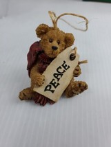 VTG Boyds Bears  Webster Peace #24576  Miniature  Classic Figure Box 21 - £19.54 GBP
