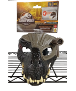 Jurassic World -Indoraptor Dinosaur Mask -Mattel Tracking Light &amp;Sound - $16.49