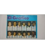 Zeitschrift el Grafico 1978 22 Spieler für die WM ausgewählt. Maradona r... - $36.55