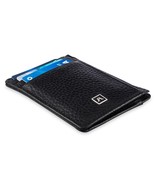 Front Pocket Wallet - Pebble Cowhide Leather - $28.00