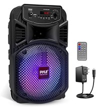 PYLE 8’’ Bluetooth Portable PA Speaker - Portable Karaoke Party Audio Sp... - $451.12 MXN