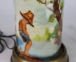 vintage 1950 Signed A.B. Leech “Fountain of Youth&quot; Motion Table Lamp usa... - $119.99