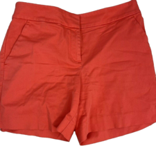 LOFT Coral Flat Front Chino Shorts Women&#39;s Size 4 - £7.50 GBP