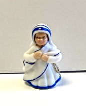 Saint Mother Teresa of Calcutta Miniature 1.75&quot; Statue, New from Colombi... - £11.42 GBP