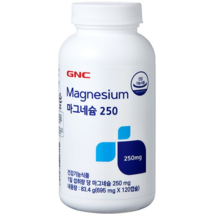GNC Magnesium 250, 120 Capsules, 1ea - $51.82