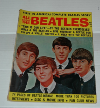 Vintage 1964 All About The Beatles Magazine YOPU Press - £27.64 GBP