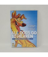 All Dogs Go to Heaven 1 &amp; 2 Double Feature (DVD) Children&#39;s Animated Movie - £6.31 GBP