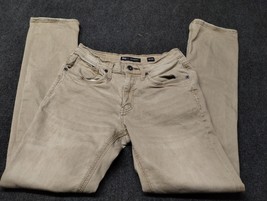 BKE Jeans Mens 30x32 Brown Jake Straight Stretch Mid Rise Denim Pants - £29.13 GBP