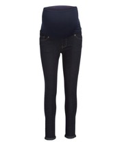 $29 Times 2 Rinse Embroidered Over-Belly Maternity Skinny Jeans Rinse Size 2X - £5.92 GBP