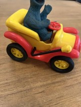 Vintage 1990 ILLCO Jim Hensen Productions Cookie Monster Truck/Car Toy Rare - $188.46 MXN