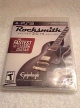 PS3 Rocksmith 2014 Edition Game Only Complete With Manual &amp; Case Adult Owned - £11.93 GBP