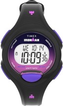 Timex Ironman Women&#39;s Essentials 30 - Black Case - Purple Button - $1,275.22 MXN