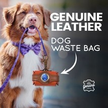 Dog Poop Bag Holder for Leash Waste Bag Dispenser Doggie Treat Clip Bag ... - £17.88 GBP