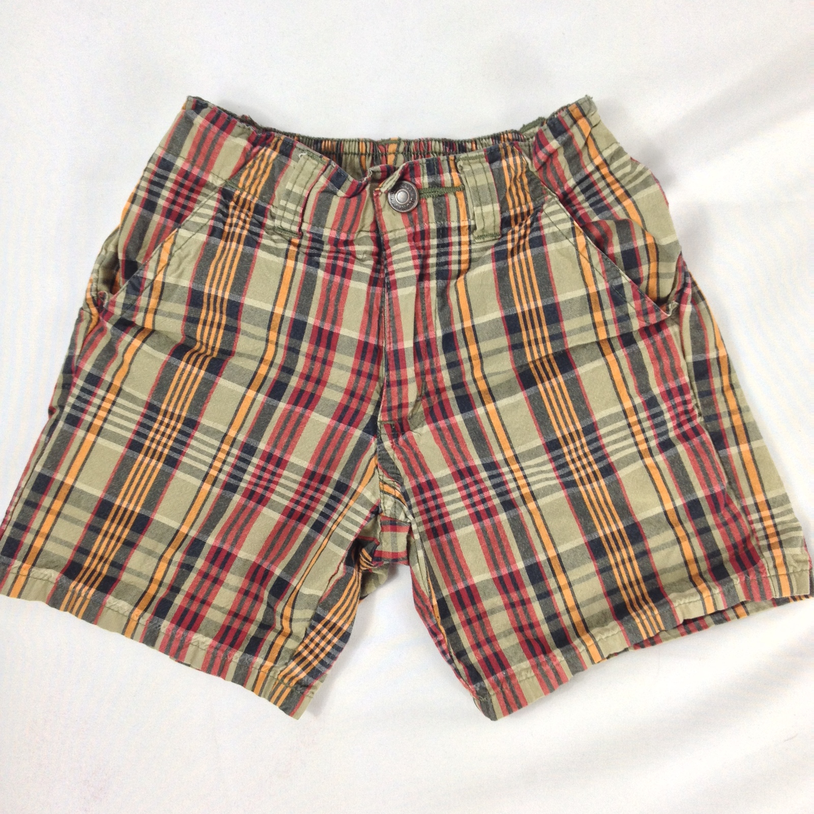 Primary image for Old Navy Toddler Boy's Multicolor Plaid Elastic Waist Shorts Size 2T