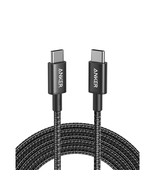 Anker USB C Cable 100W 10ft, New Nylon USB C to USB C Cable 2.0, Type C ... - £14.14 GBP