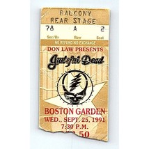 Grateful Dead Mail Order Ticket Stub September 25 1991 Boston Massachusetts - £25.87 GBP