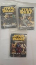 Star Wars Role Playing Cards,  Lot Of 3 Sets - £13.44 GBP