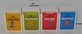 2009 Cranium Replacement 4 Sets of Card Yellow Red Blue Green piece part - $10.44