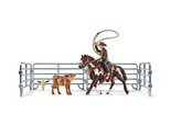 Schleich Farm World Team Ropping (Cowboy) Figure 41418 - $35.85