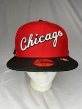 New Era Chicago Bulls NBA 75th Anniversary 59Fifty Fitted Hat Men&#39;s Size 7.5 - £23.74 GBP