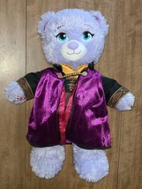 BUILD A BEAR DISNEY FROZEN II ANNA 16&quot; PLUSH PURPLE W/ TRAVEL COSTUME 20... - $18.99