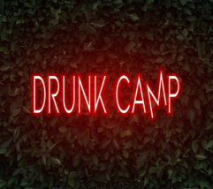 Drunk Camp | LED Neon Sign - £175.45 GBP+