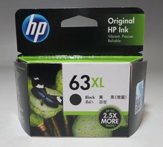 HP 63XL ink cartridge black (increase) F6U64AA Tracking - £32.50 GBP