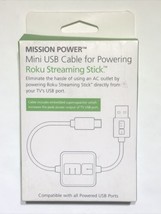 Mission Power USB Cable for Powering Roku Streaming Stick - £11.94 GBP