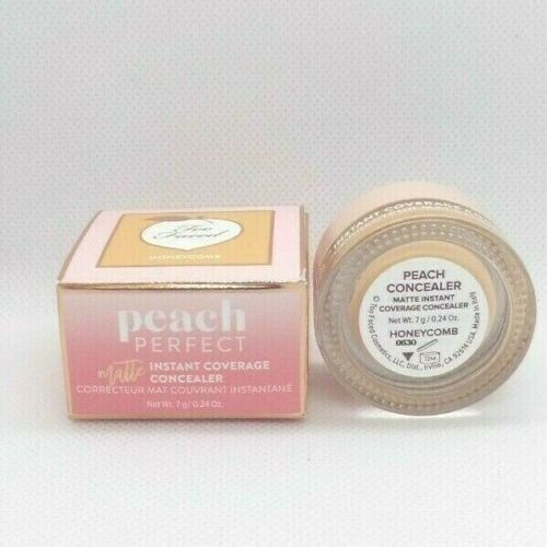 Too Faced Peach Perfect Matte Instant Coverage Concealer #HONEYCOMB~.24 OZ,BOXED - $14.73