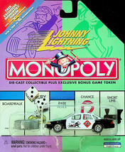 2000 Johnny Lightning Monopoly Crown Victoria Police Car Do Not Pass Go + Bonus - $7.06