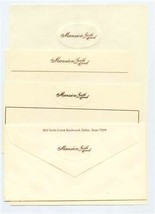 The Mansion on Turtle Creek Boulevard Stationery &amp; Envelope Dallas Texas - £21.65 GBP