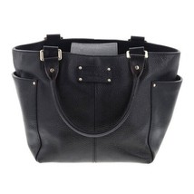 Kate Spade Pebbled Black Leather Shoulder Bag w Extra Long Shoulder Strap - £67.43 GBP