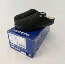 BIRKENSTOCK Women’s Sz 5 /EUR 36 Narrow Fit Zermatt Rivet 1015084 Anthra... - $98.98