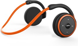 Small Bluetooth Headphones Wrap Around Head Sports Wireless Headset with Built i - £53.90 GBP