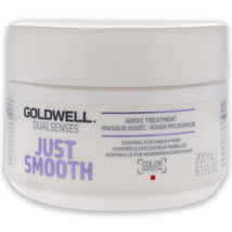 Dualsenses Just Smooth 60 Second Treatment by Goldwell for Unisex - 6.7 ... - $20.25