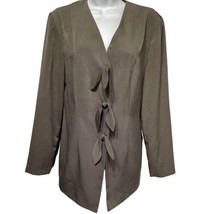 creations joseph ribkoff bow 3 button cardigan Size 8 - $29.69
